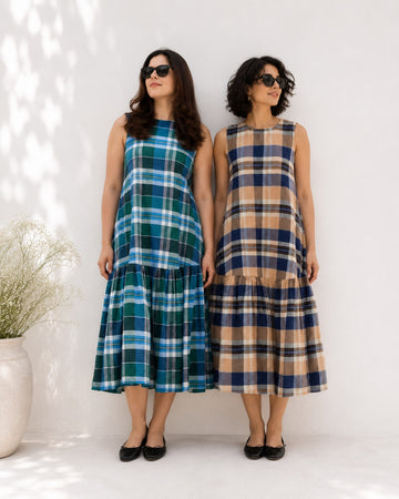 Madras Saram Dress