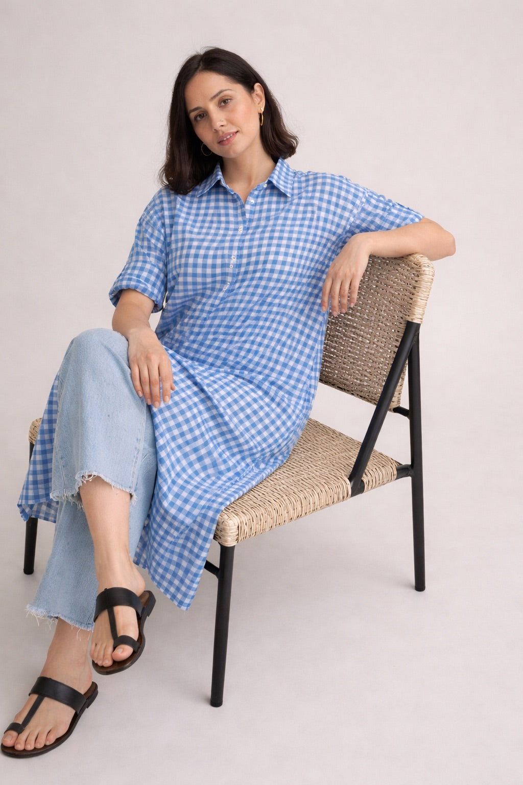 Picnic Shirt Dress
