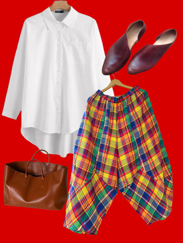 Madras Muse Pant