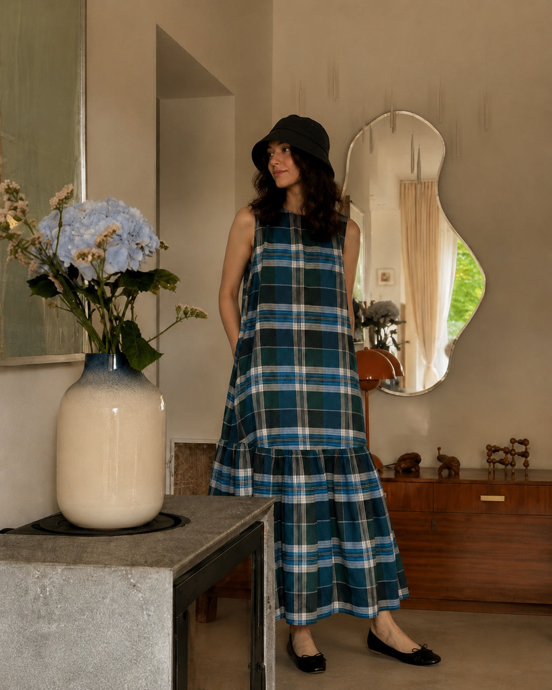 Madras Saram Dress