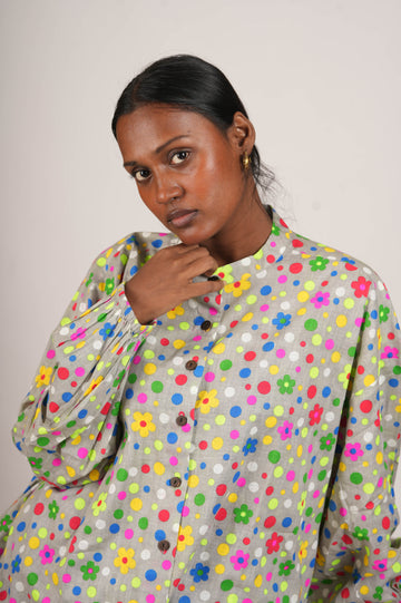 Neon Dot Drama Shirt
