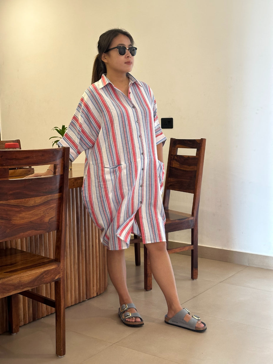 Sundown Khadi Midi Dress